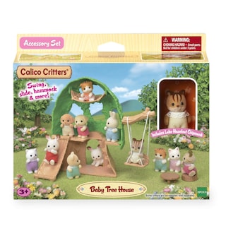 Foto 6 | Playset Calico Critters Baby Tree House Con Nogal Y Ardilla - Venta Internacional.