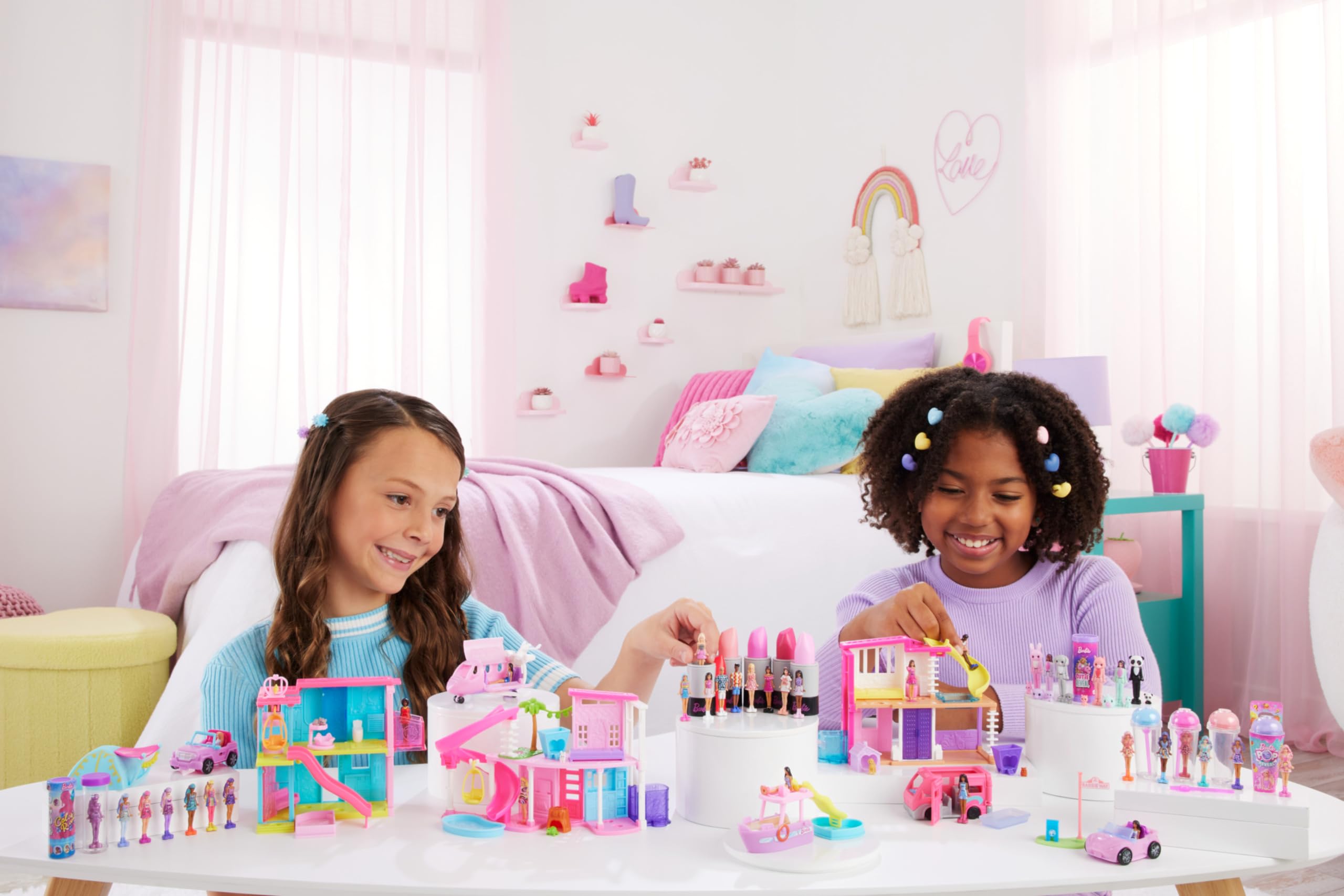 Foto 7 pulgar | Set De Casa De Muñecas Barbie Mini Barbieland Con Dreamhouse Y Acces. - Venta Internacional.