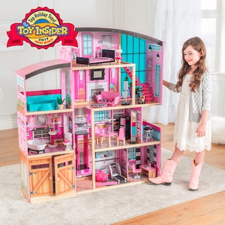 Foto 2 | Mansión De Madera Brillante Para 12 Muñecas Dollhouse Kidkraft - Venta Internacional.
