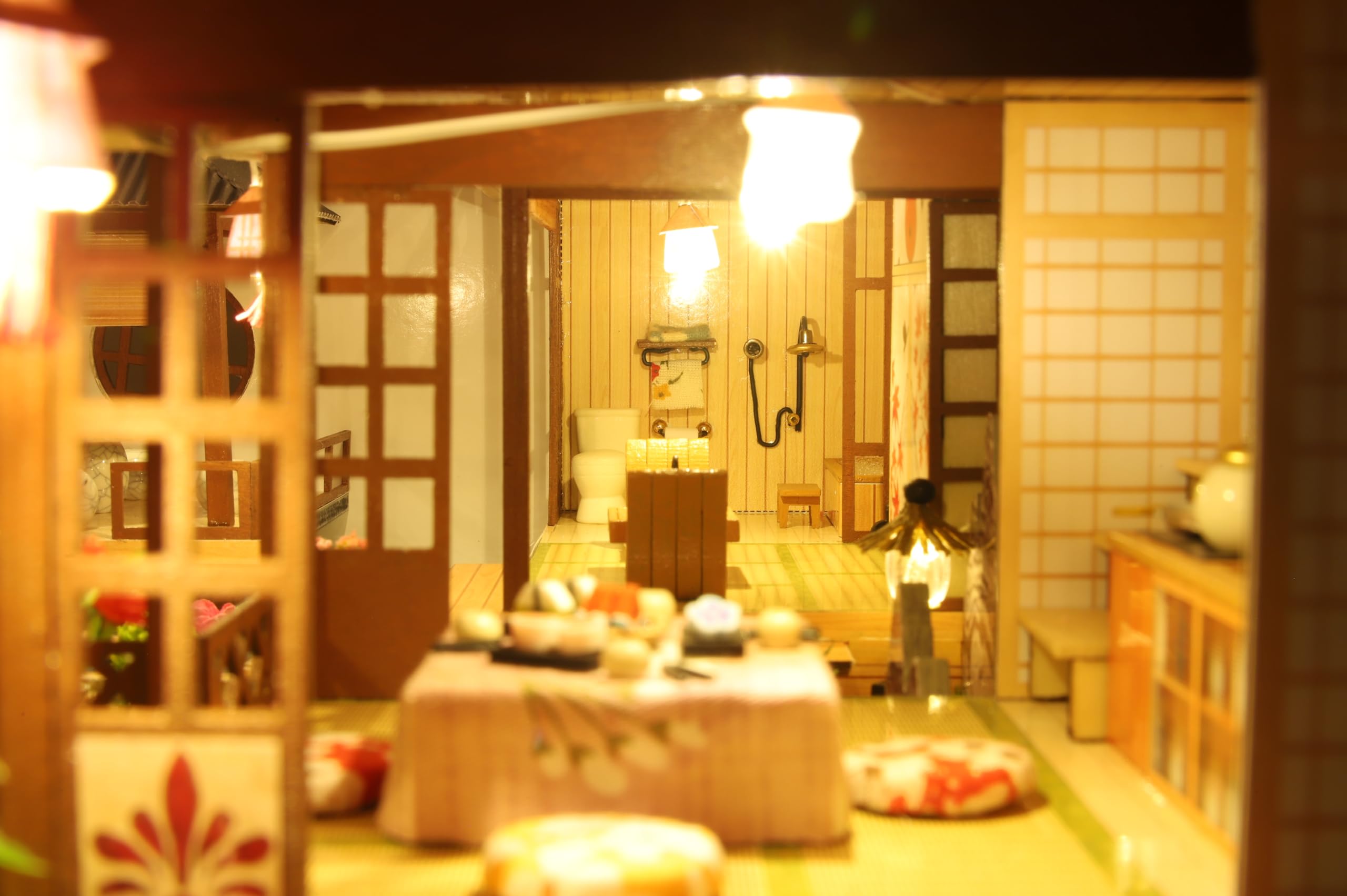 Foto 4 | Kit De Bricolaje Para Casa En Miniatura Cuteqi Con Muebles Y Luz - Venta Internacional.