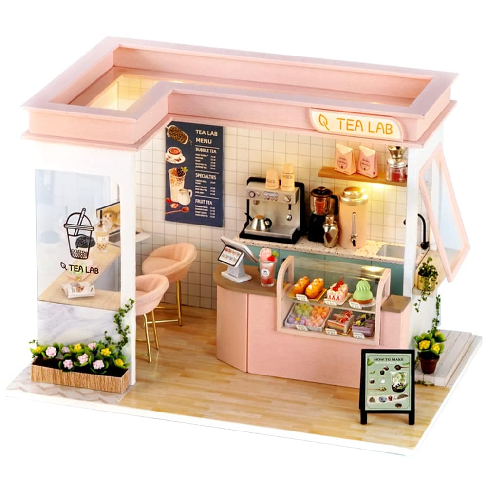 Kit De Casa De Bricolaje Dollhouse Flever Habitacion Creativa Con Muebles Venta Internacional. Coppel