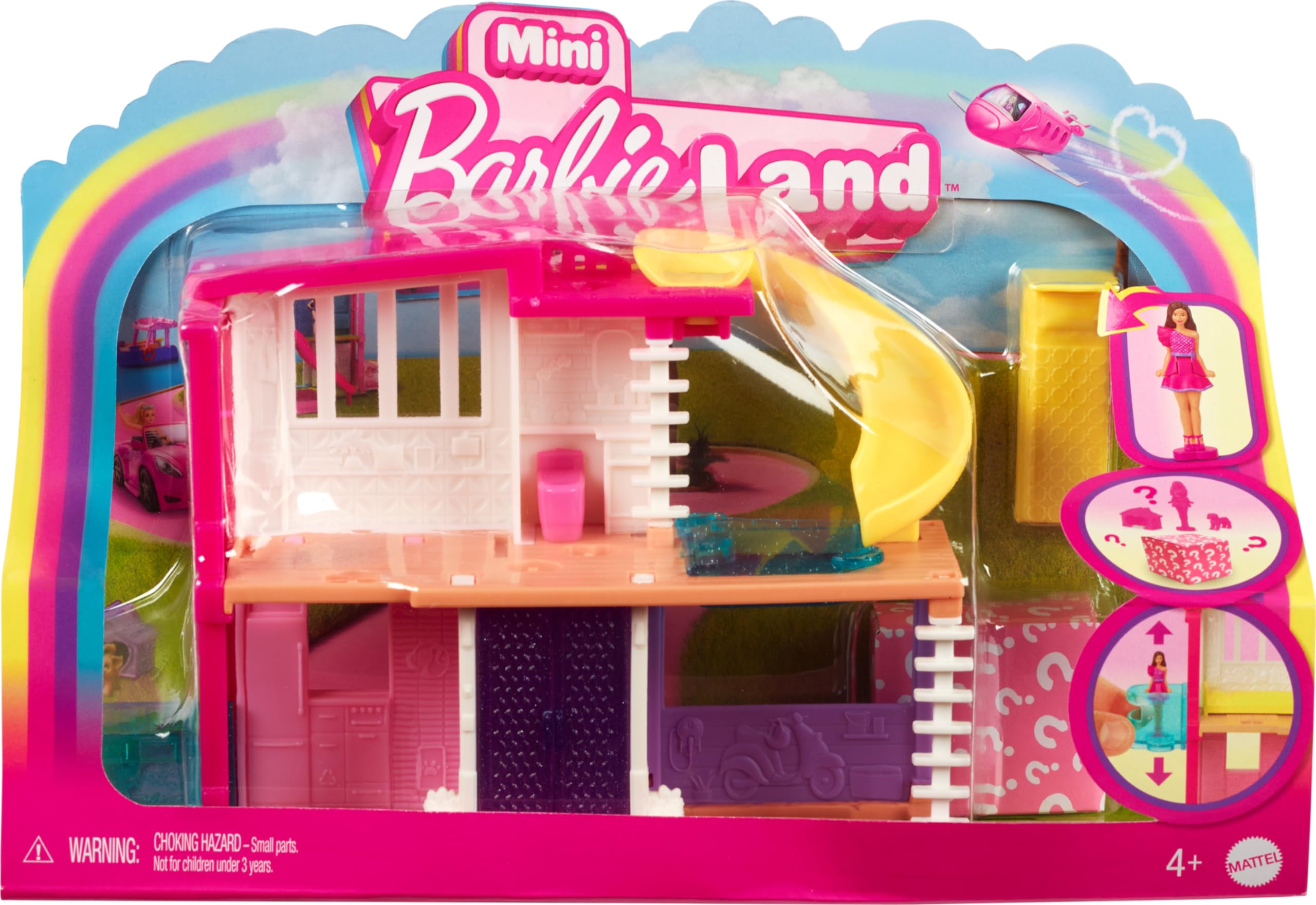 Foto 2 pulgar | Set De Casa De Muñecas Barbie Mini Barbieland Con Dreamhouse Y Acces. - Venta Internacional.