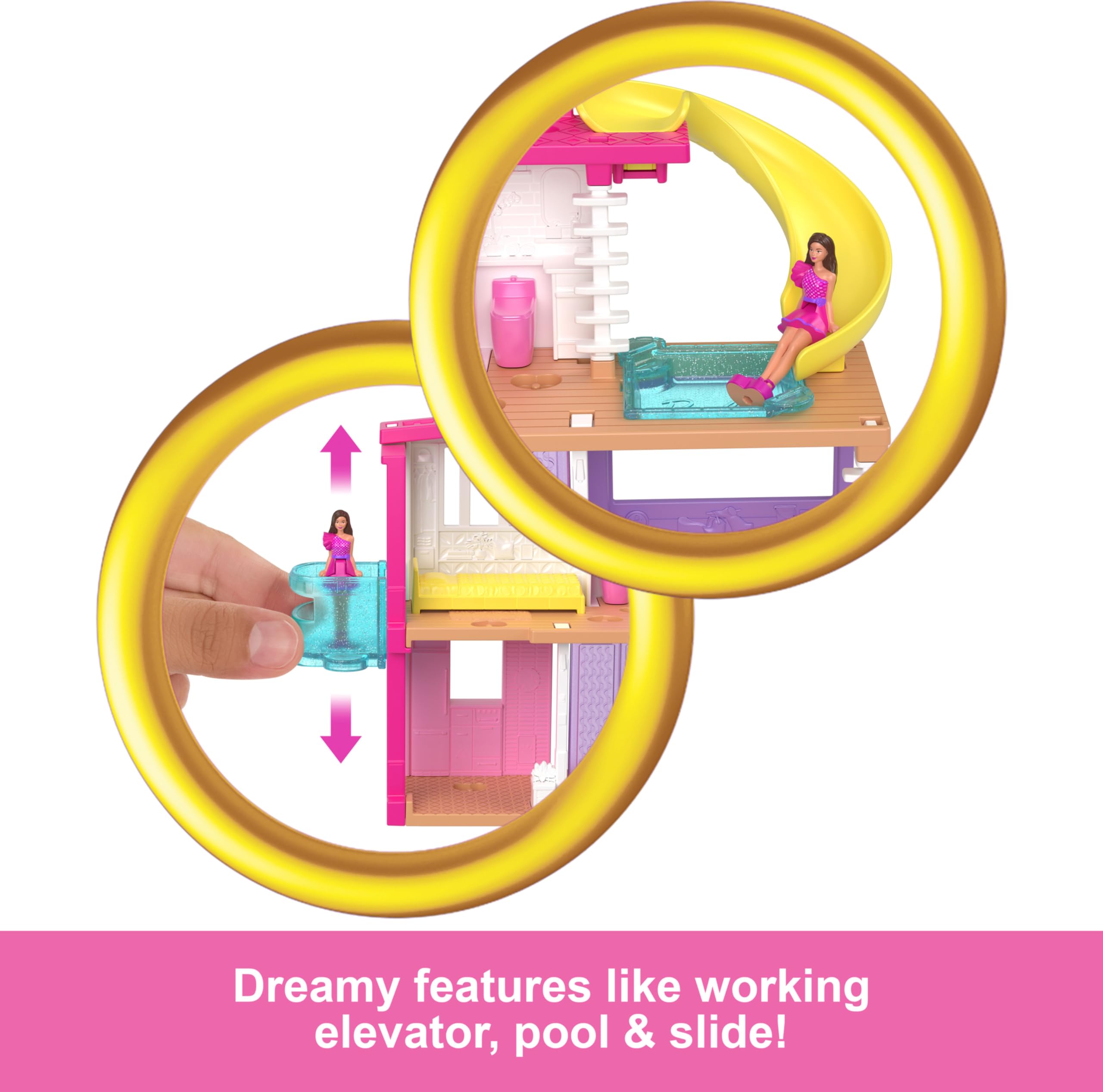 Foto 4 pulgar | Set De Casa De Muñecas Barbie Mini Barbieland Con Dreamhouse Y Acces. - Venta Internacional.