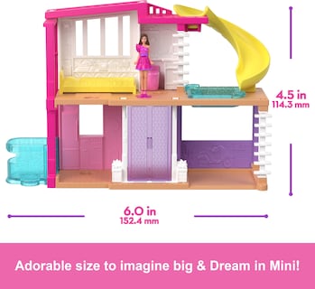 Foto 4 | Set De Casa De Muñecas Barbie Mini Barbieland Con Dreamhouse Y Acces. - Venta Internacional.