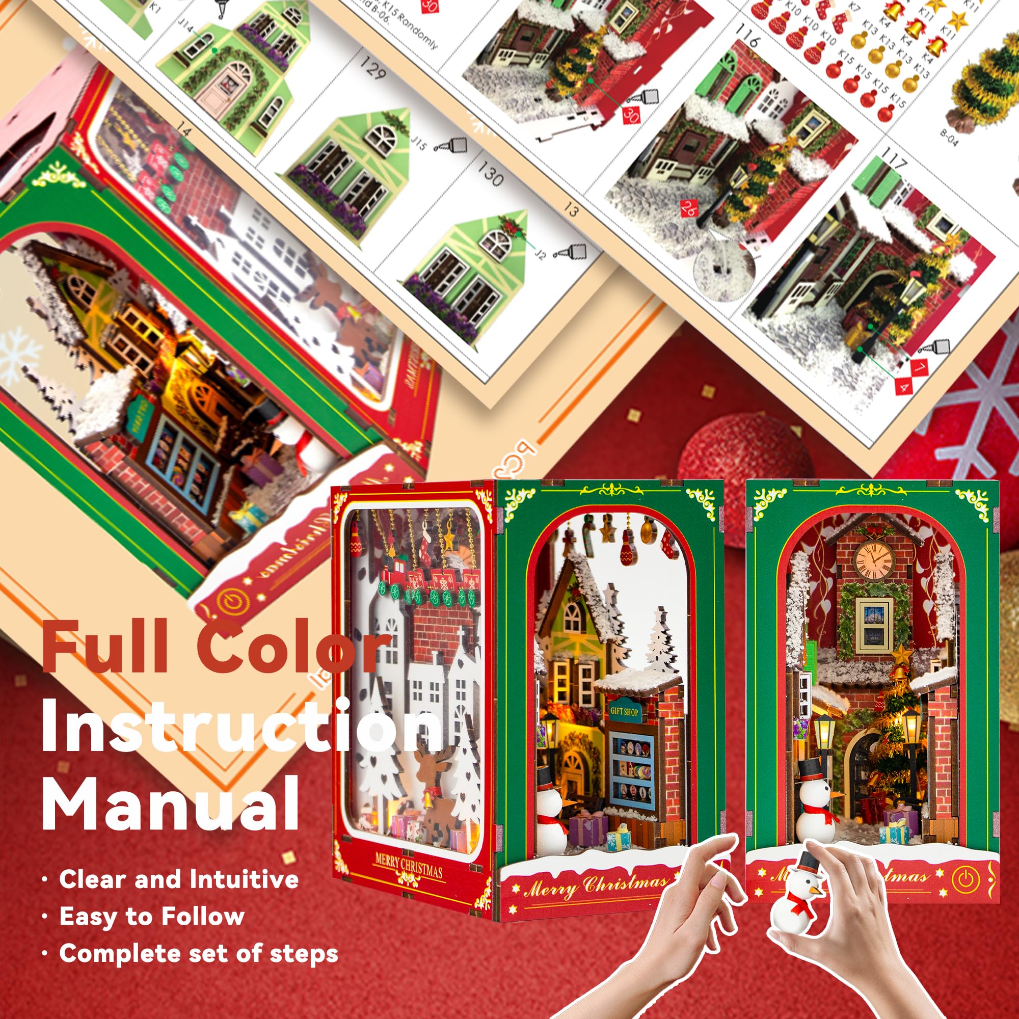 Foto 4 | Kit De Sujetalibros Fever Creative En Miniatura Para Casa De Muñecas - Venta Internacional.