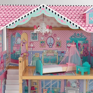 Foto 6 | Casa De Muñecas Kidkraft Annabelle De Madera Con Ascensor Y Acceso Para 17 Personas. - Venta Internacional.