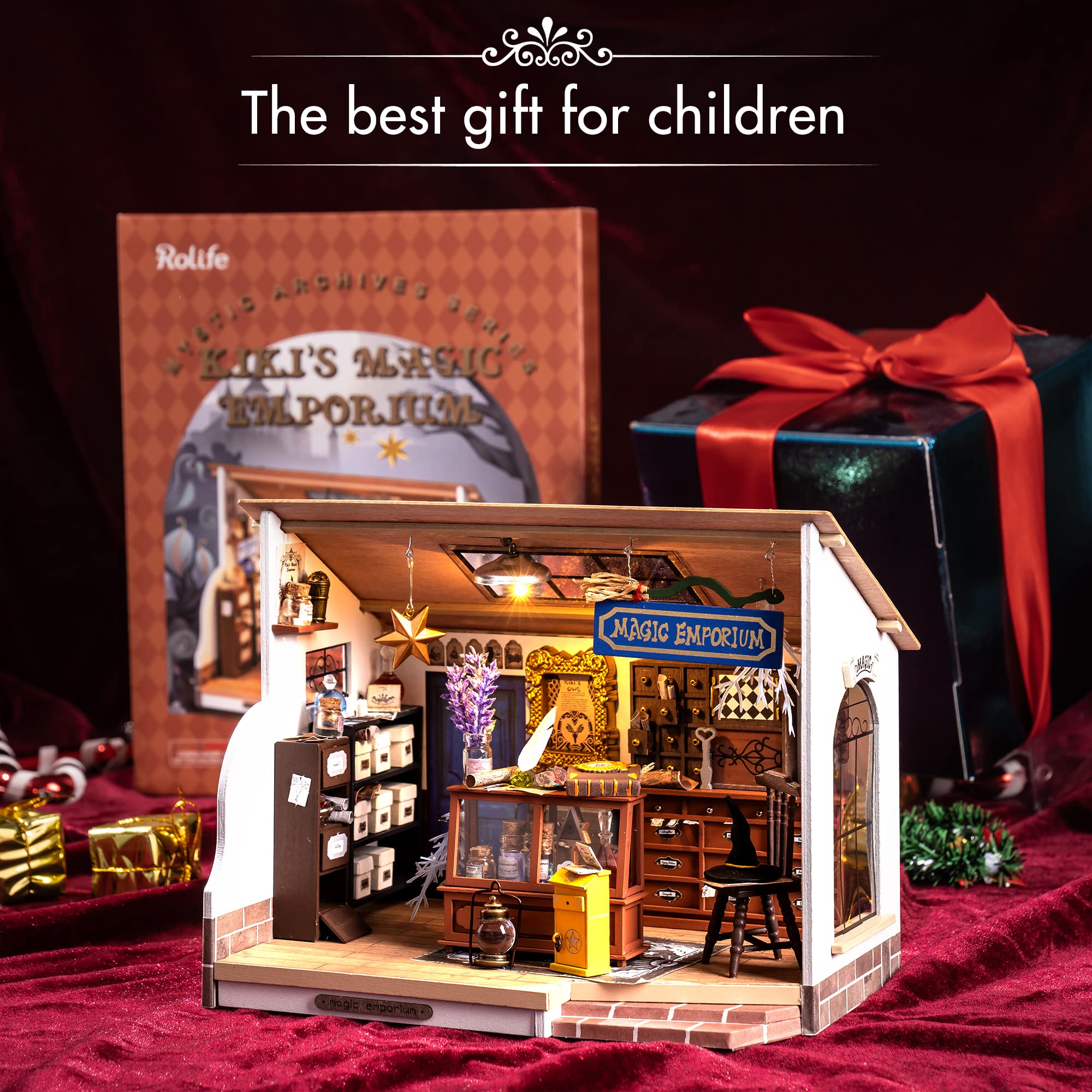 Foto 5 | Kit De Casas En Miniatura Rolife Magic House Kiki's Magic Emporium - Venta Internacional.