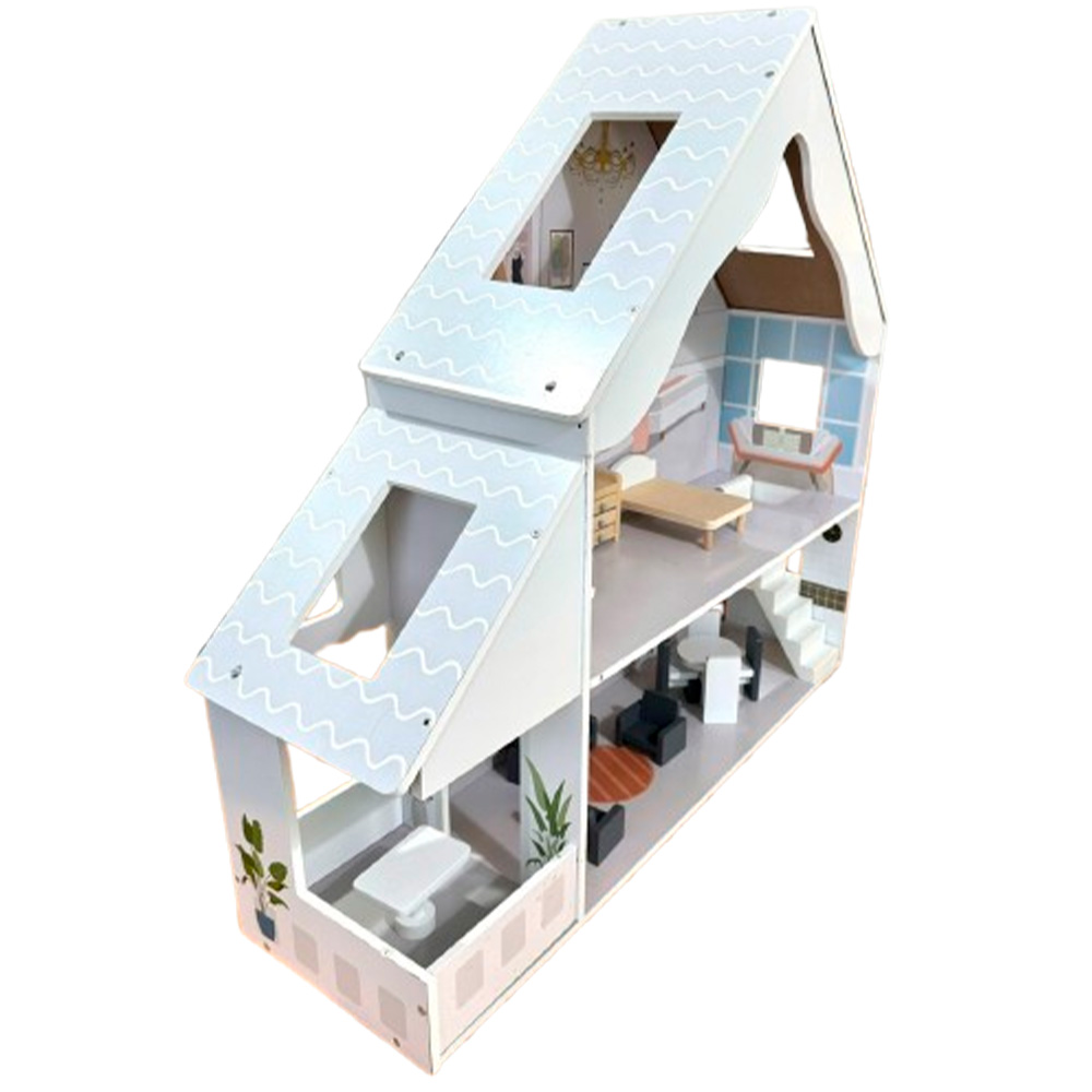 Foto 4 pulgar | Casita De Juguete Infantil De Madera Con Accesorios.