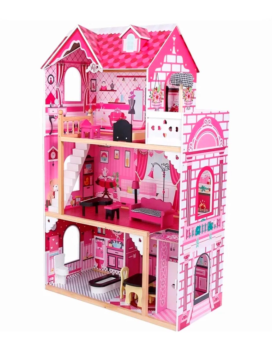 Foto 2 | Casa De Muñecas De Madera Línea Premium