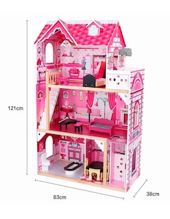 Foto 3 | Casa De Muñecas De Madera Línea Premium