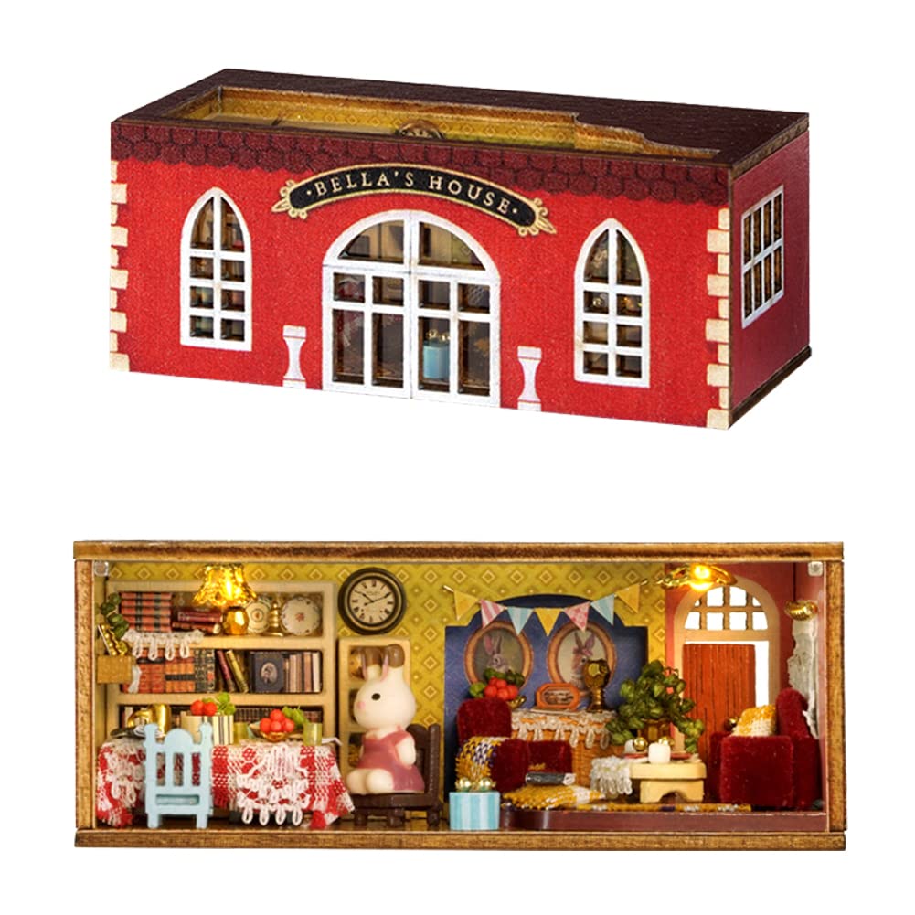 Foto 4 pulgar | Kit De Muebles Para Casa De Muñecas Building Block Toy Town Con Luces Led - Venta Internacional.