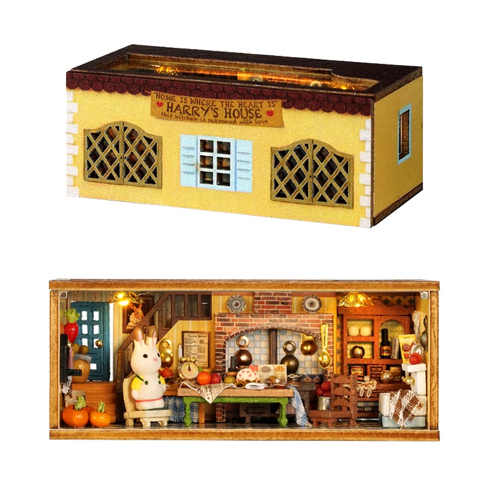Foto 5 pulgar | Kit De Muebles Para Casa De Muñecas Building Block Toy Town Con Luces Led - Venta Internacional.