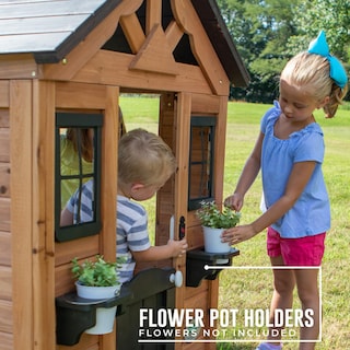 Foto 5 | Playhouse Backyard Discovery Sweetwater, Todo De Madera De Cedro - Venta Internacional.