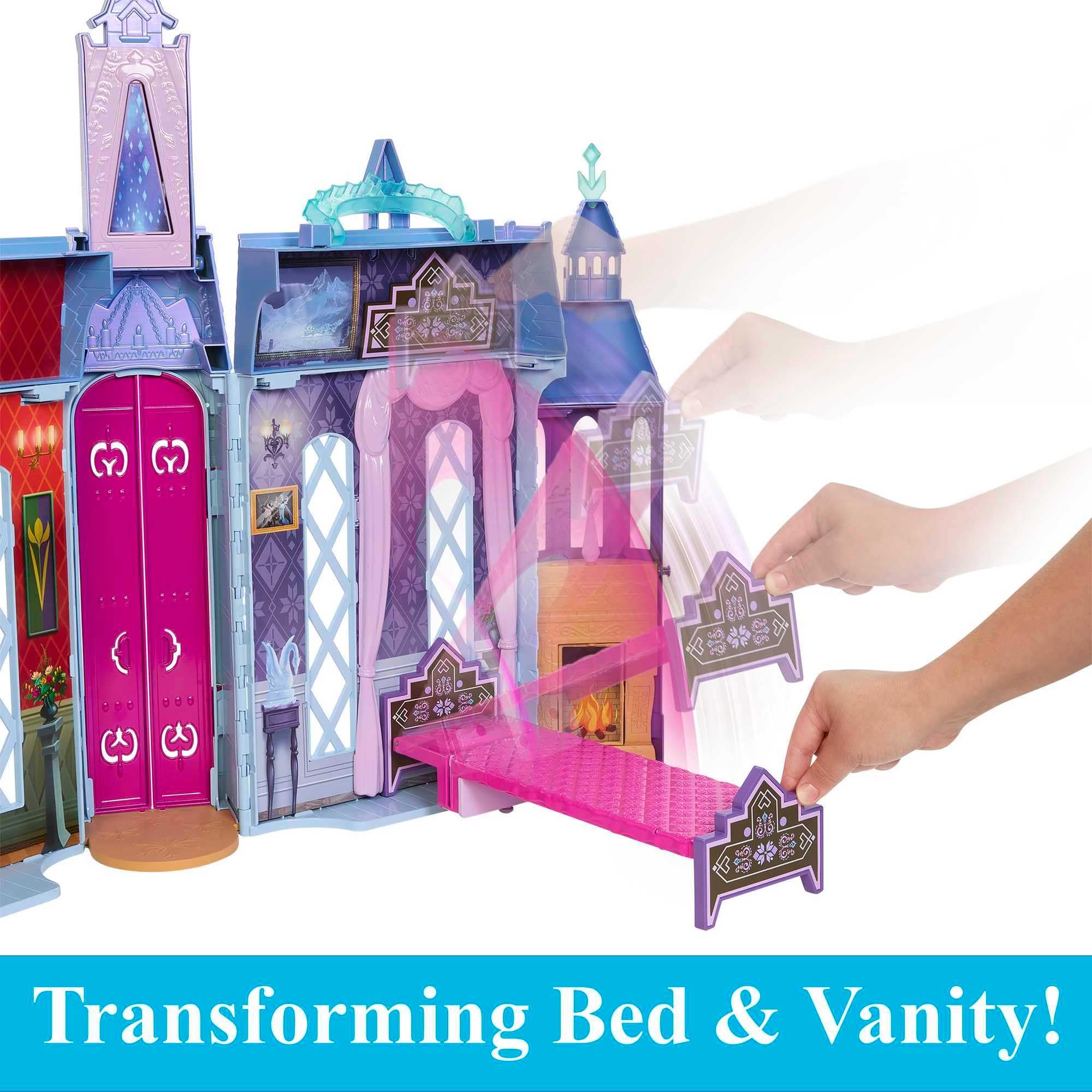 Foto 6 pulgar | Casa De Muñecas Castle Mattel Disney Frozen Arendelle Con Elsa Dol - Venta Internacional.