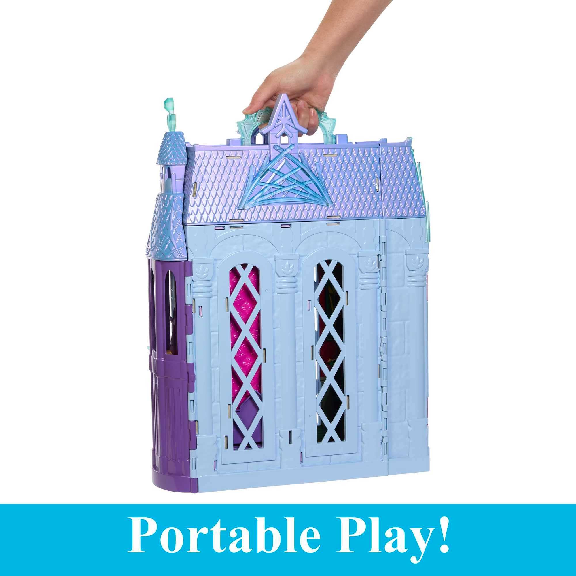 Foto 7 pulgar | Casa De Muñecas Castle Mattel Disney Frozen Arendelle Con Elsa Dol - Venta Internacional.