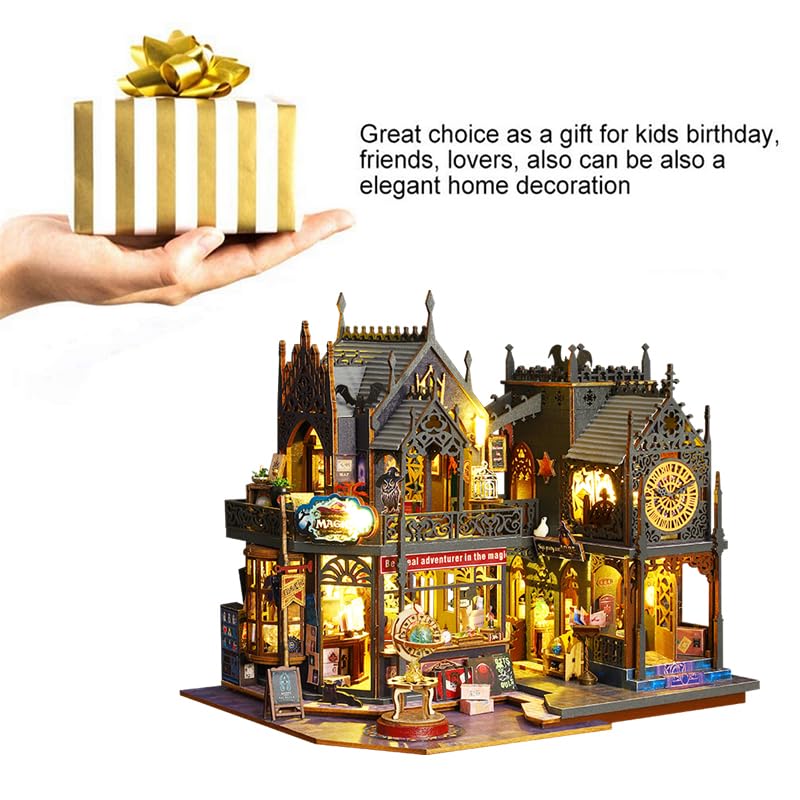 Foto 4 pulgar | Miniatura De Bricolaje Con Muebles De Dollhouse Magic Shop Shangyiwan - Venta Internacional.