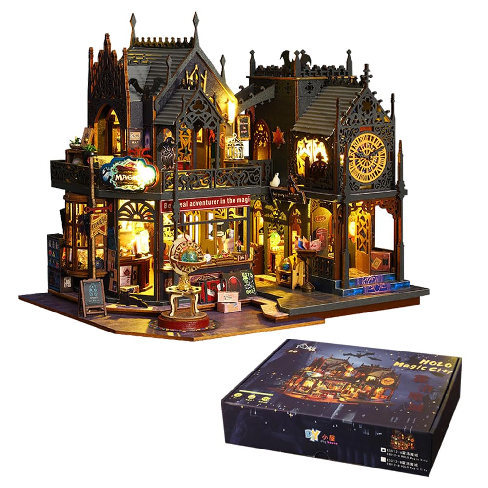 Foto 1 | Kit De Casa En Miniatura Para Bricolaje De Dollhouse Magic Shop Con Muebles - Venta Internacional.