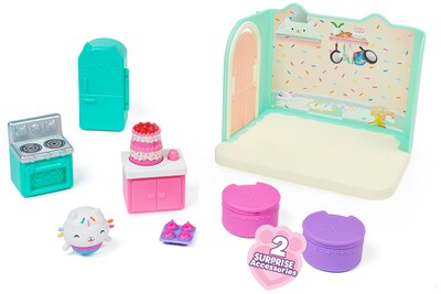 Foto 4 | Miniset Gabby's Dollhouse La Cocina De Kitty Dolcetto - Venta Internacional.