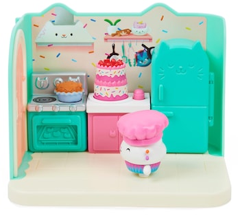 Foto 7 | Miniset Gabby's Dollhouse La Cocina De Kitty Dolcetto - Venta Internacional.