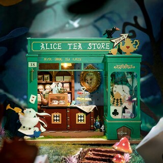 Foto 2 | Kit De Casa De Muñecas En Miniatura Rolife Tiny House A Escala 1:20 Con Led - Venta Internacional.