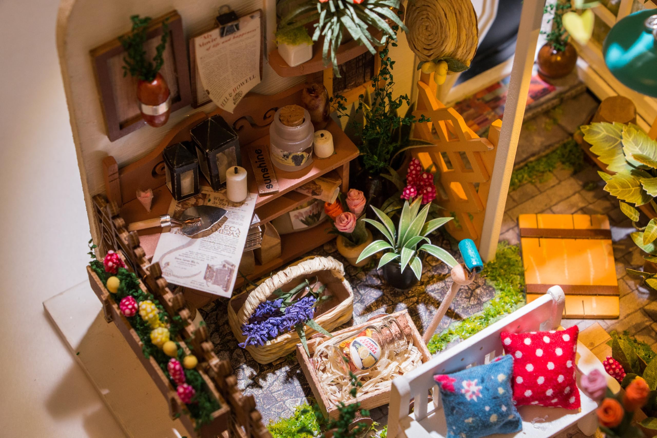 Foto 5 | Kit De Casa En Miniatura Rolife 1:20 Diy, Casa De Muñecas Para Adultos - Venta Internacional.
