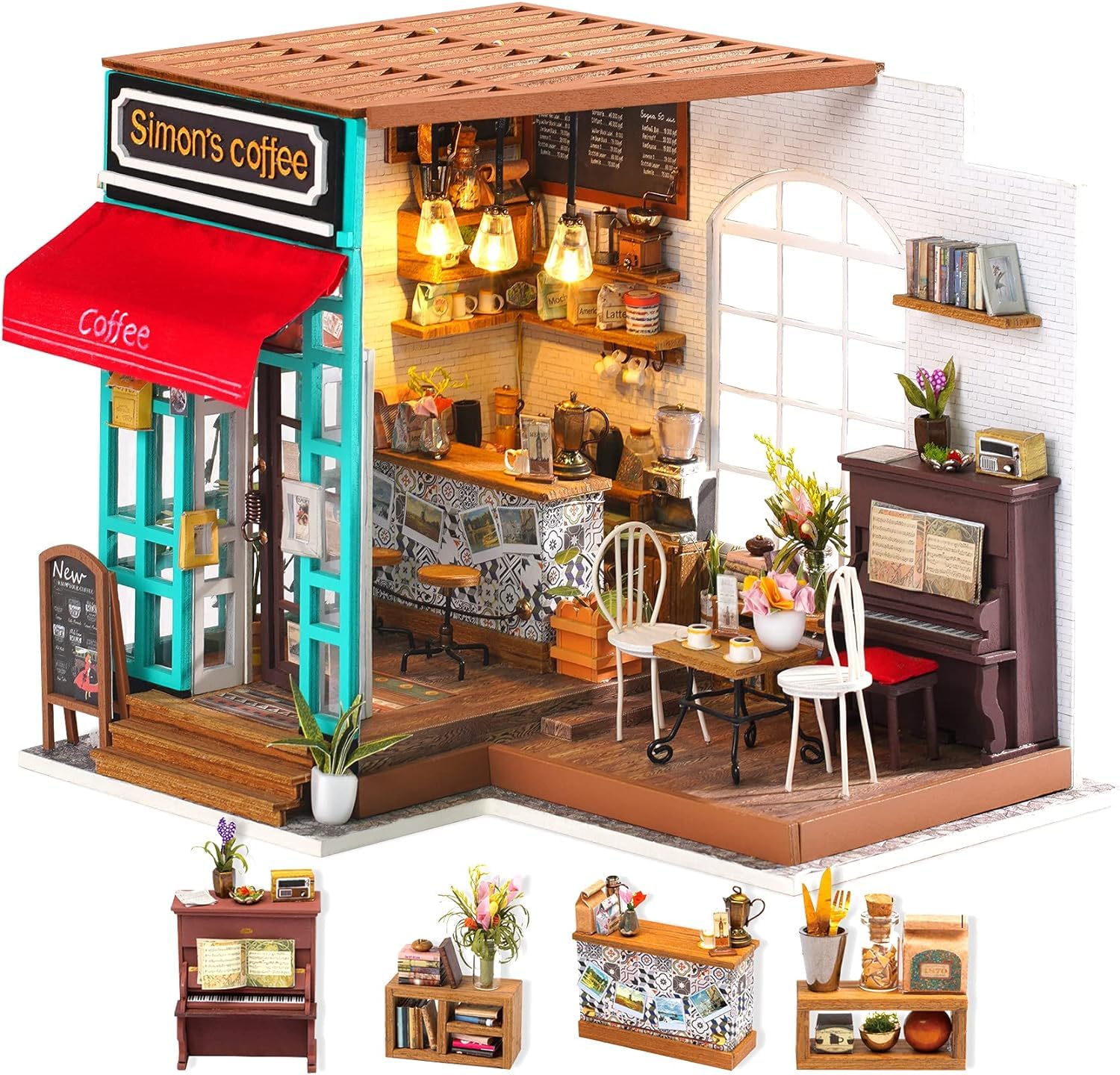Foto 2 pulgar | Kit De Casa En Miniatura Rolife 1:20 Tiny House Diy Dollhouse - Venta Internacional.