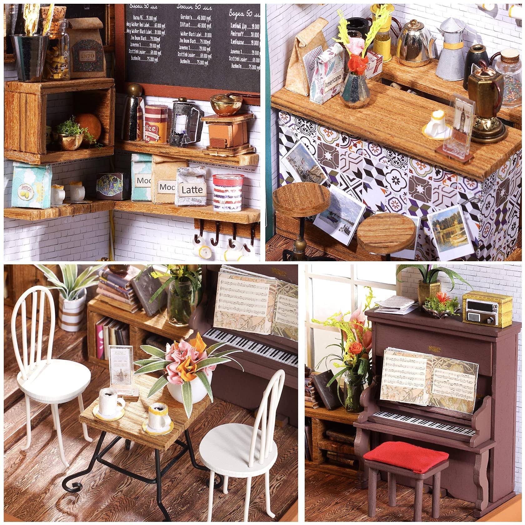 Foto 4 pulgar | Kit De Casa En Miniatura Rolife 1:20 Tiny House Diy Dollhouse - Venta Internacional.