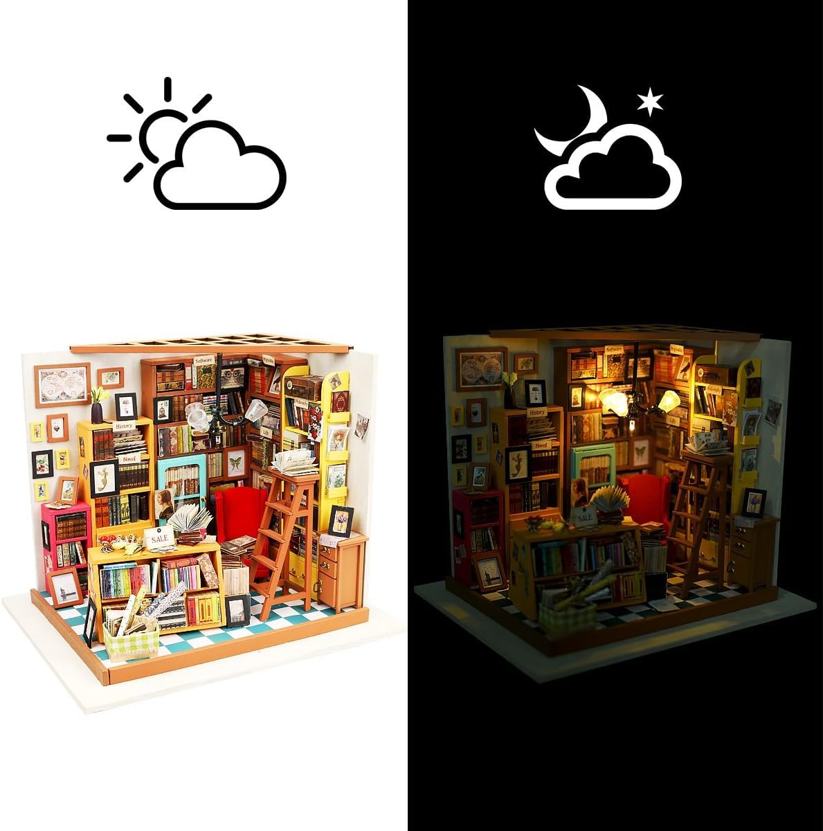 Foto 3 pulgar | Kit De Casa En Miniatura Rolife 1:20 Tiny House Diy Dollhouse - Venta Internacional.
