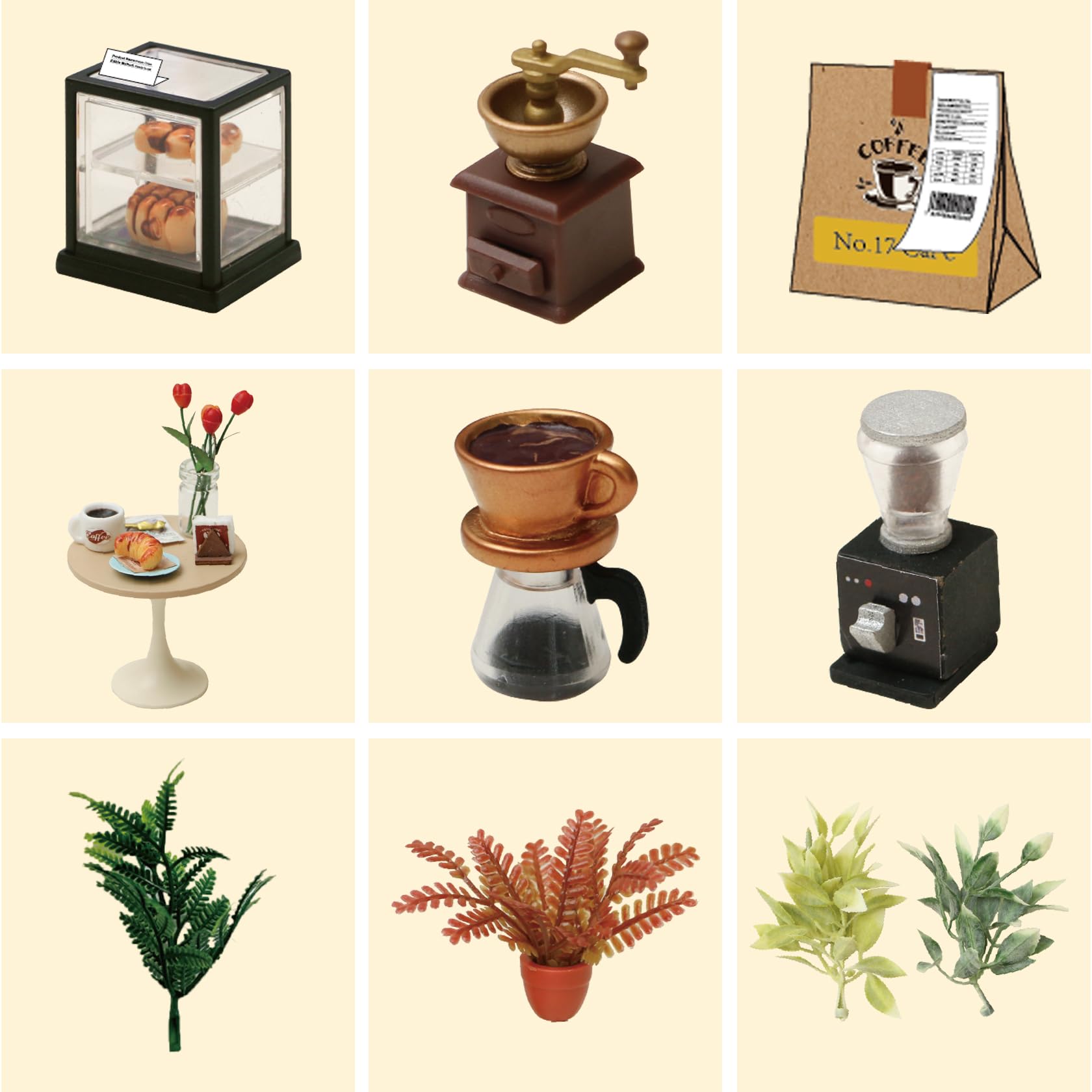 Foto 7 | Kit De Casa De Muñecas En Miniatura Rolife Coffee Shop Con Luces Led - Venta Internacional.