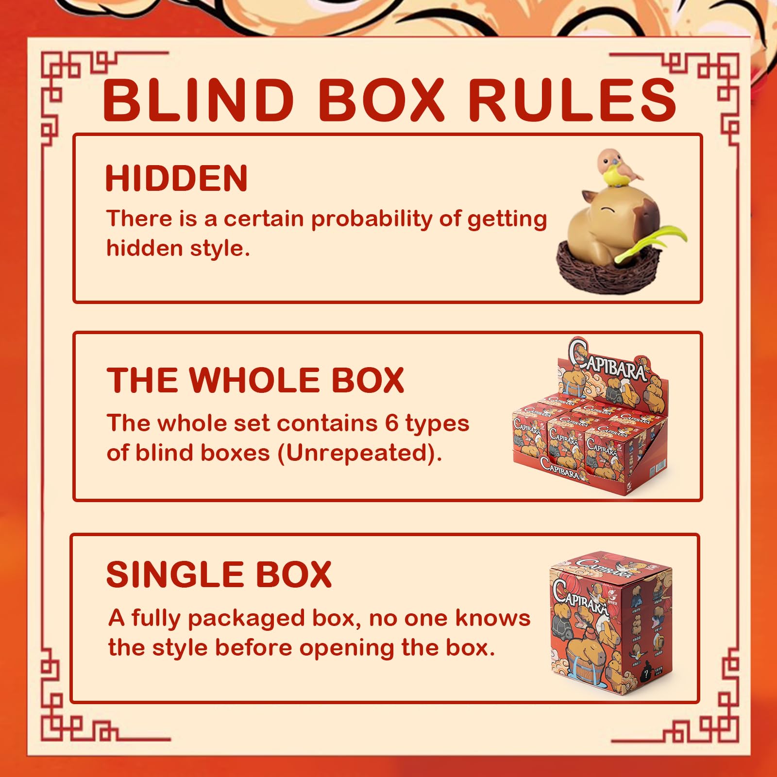 Foto 4 pulgar | Figuras Blind Box De La Serie Beemai Capybara, 1 Unidad, Diseño Aleatorio - Venta Internacional.