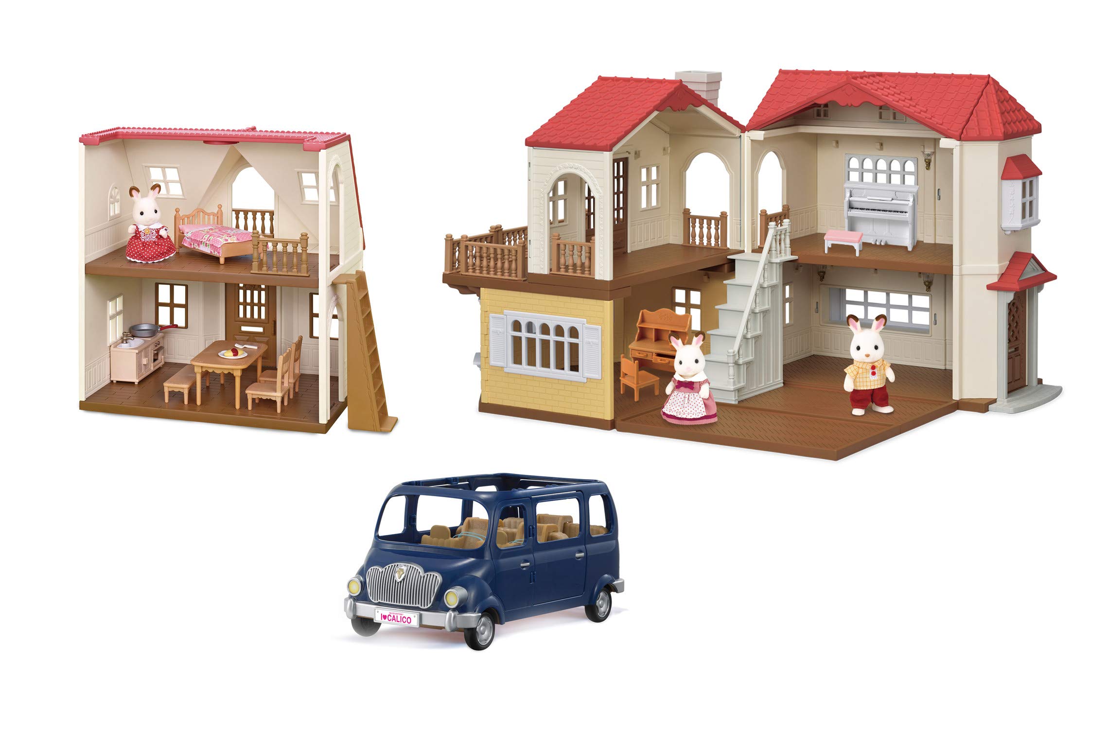 Foto 1 | Set De Juego Dollhouse Calico Critters Red Roof Grand Mansion - Venta Internacional.