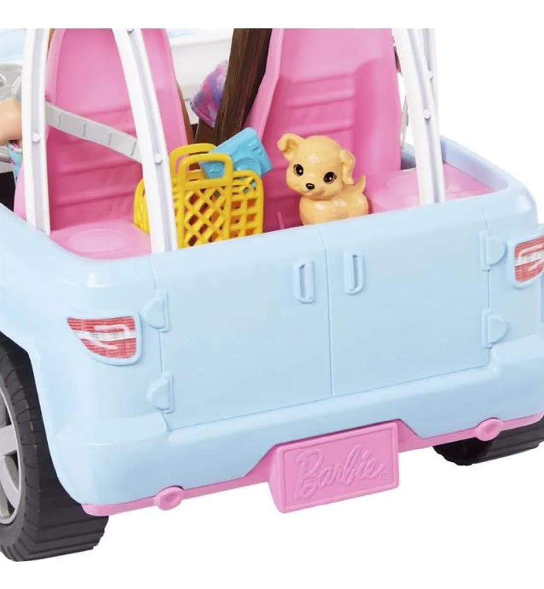 Foto 3 | Vehículo Para Muñecas Barbie Camioneta Con 2 Muñecas