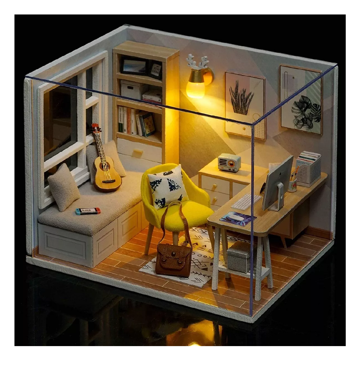 Foto 4 | Casita De Muñeca Mini Para Armar Coleccionable Para Niñas