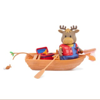 Foto 4 | Playset Li'l Woodzeez Happy Camper, 35 Unidades Con Moose Family - Venta Internacional.