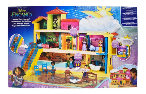 Foto 2 pulgar | Disney Encanto Casa Madrigal Magica Luz Sonido Jakks Pacific