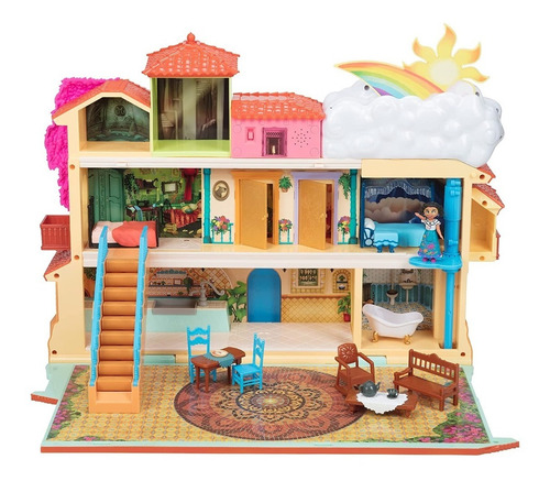 Foto 4 pulgar | Disney Encanto Casa Madrigal Magica Luz Sonido Jakks Pacific