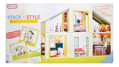 Foto 1 | Little Tikes Stack N Style Casa En Madera Para Muñecas Mga