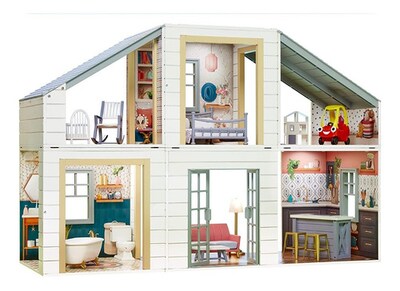 Foto 2 | Little Tikes Stack N Style Casa En Madera Para Muñecas Mga