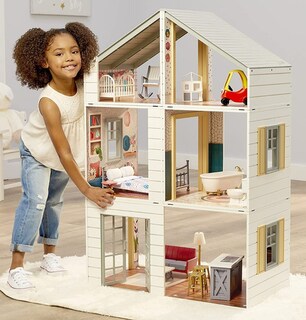 Foto 3 | Little Tikes Stack N Style Casa En Madera Para Muñecas Mga