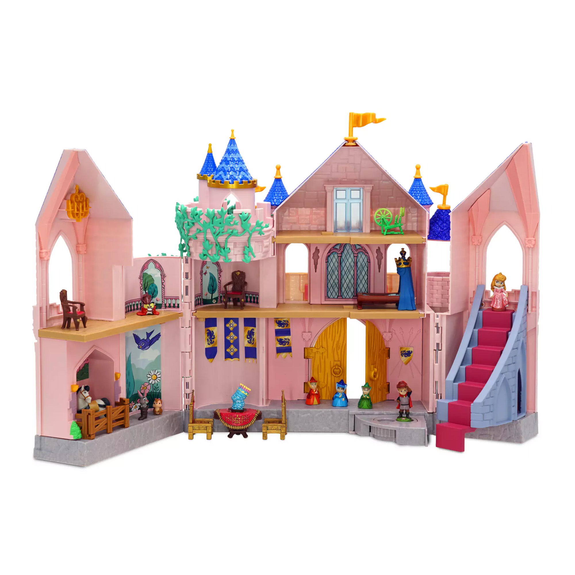 Foto 3 pulgar | Set De Juego Castillo Princesa Aurora Con Luz Y Sonido