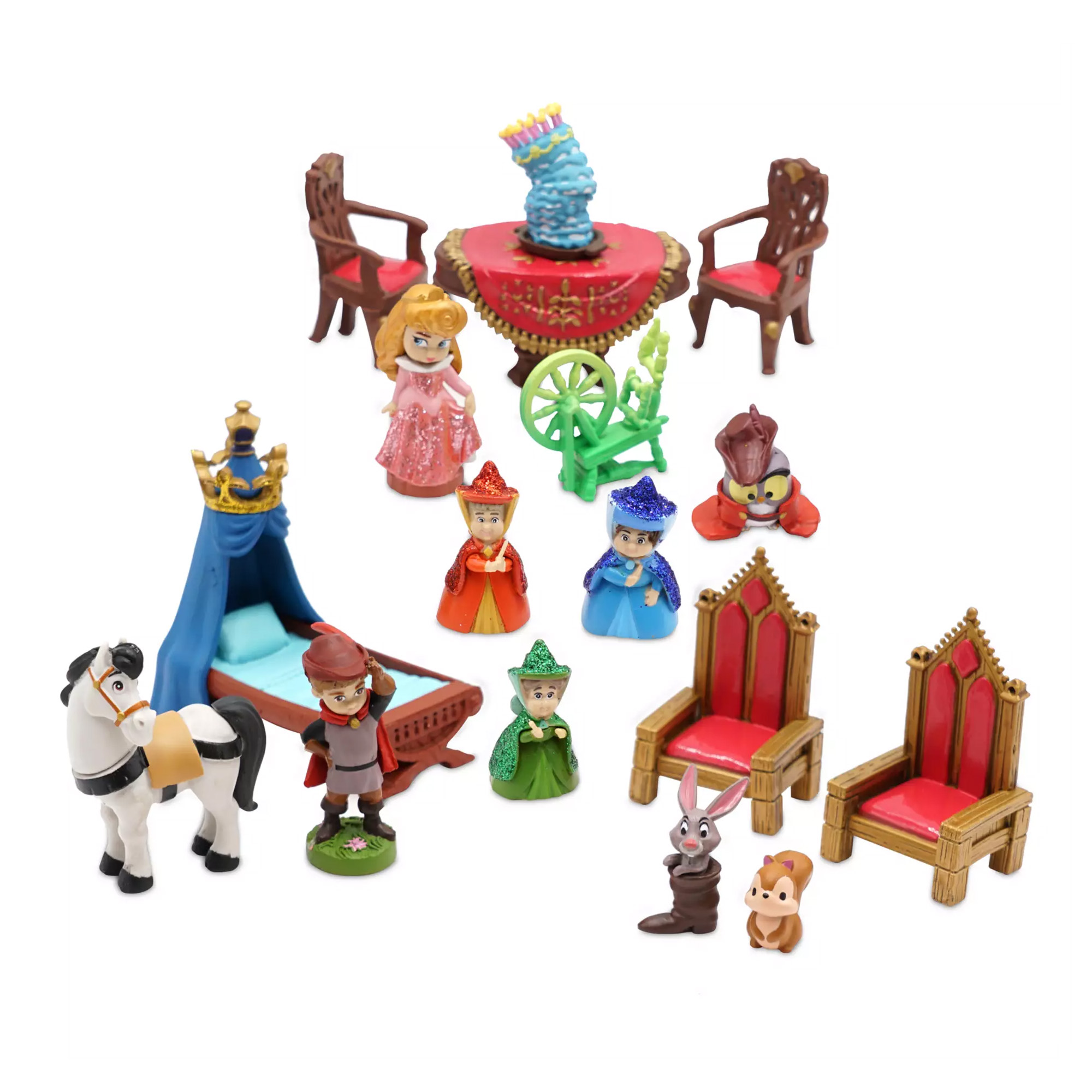 Foto 5 pulgar | Set De Juego Castillo Princesa Aurora Con Luz Y Sonido
