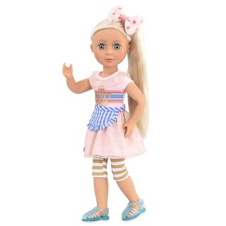 Foto 1 | Muñeca Moderna Con Purpurina Para Niñas Chrissy, 35 Cm, Posable A Partir De 3 Años - Venta Internacional.