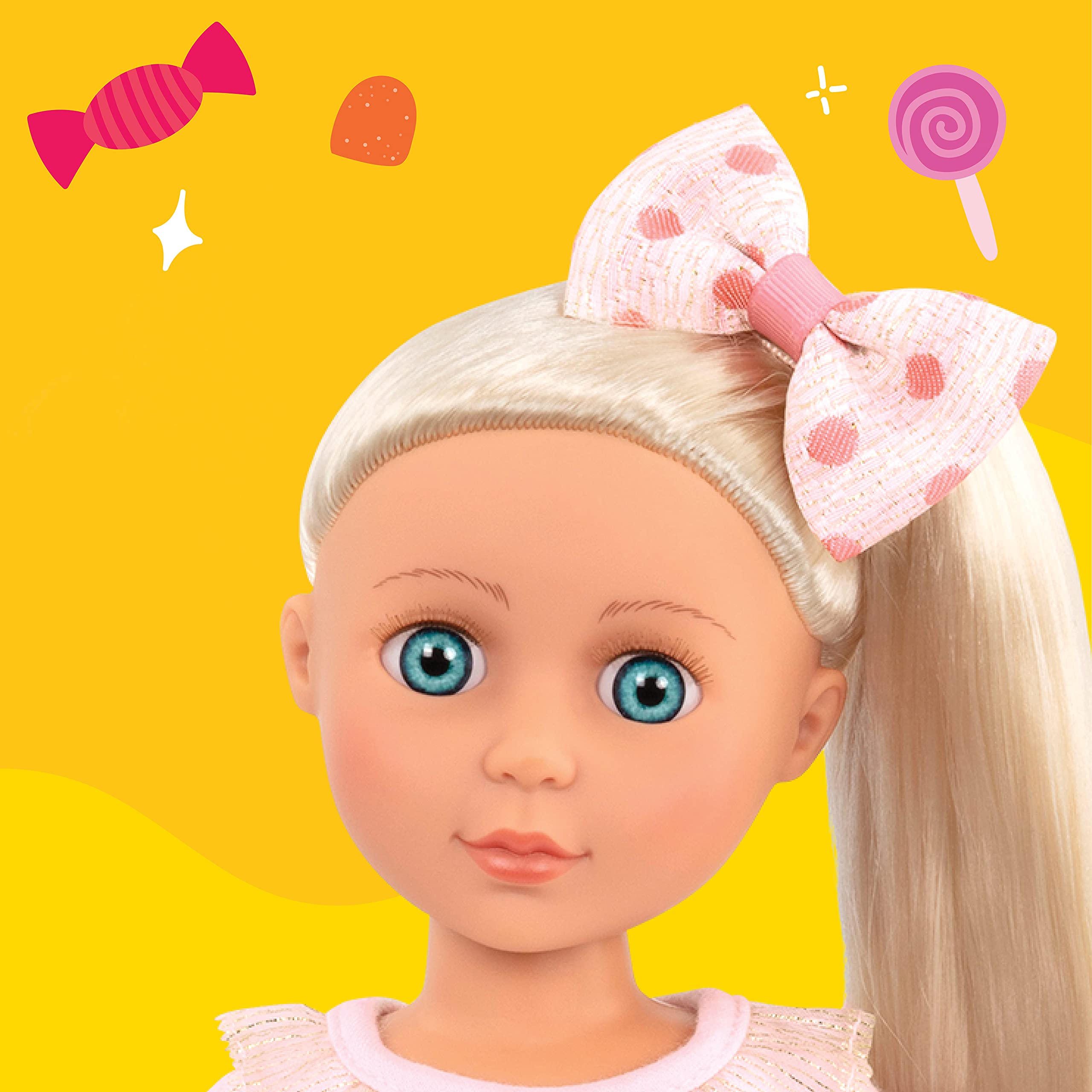 Foto 2 | Muñeca Moderna Con Purpurina Para Niñas Chrissy, 35 Cm, Posable A Partir De 3 Años - Venta Internacional.