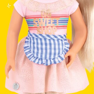 Foto 3 | Muñeca Moderna Con Purpurina Para Niñas Chrissy, 35 Cm, Posable A Partir De 3 Años - Venta Internacional.