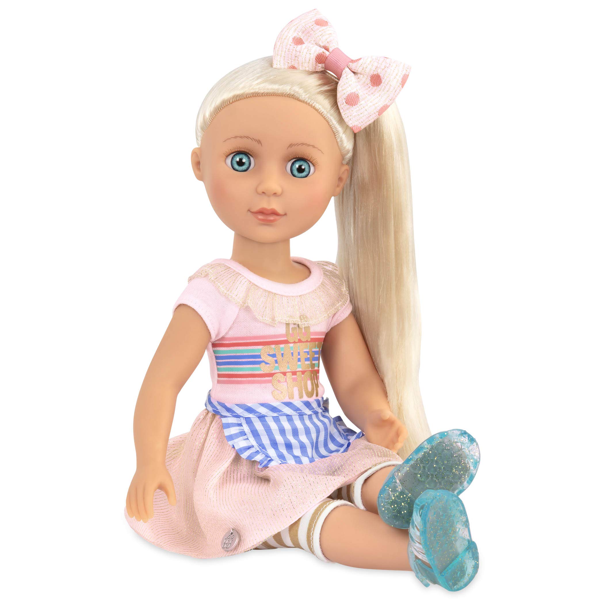 Foto 6 pulgar | Muñeca Moderna Con Purpurina Para Niñas Chrissy, 35 Cm, Posable A Partir De 3 Años - Venta Internacional.