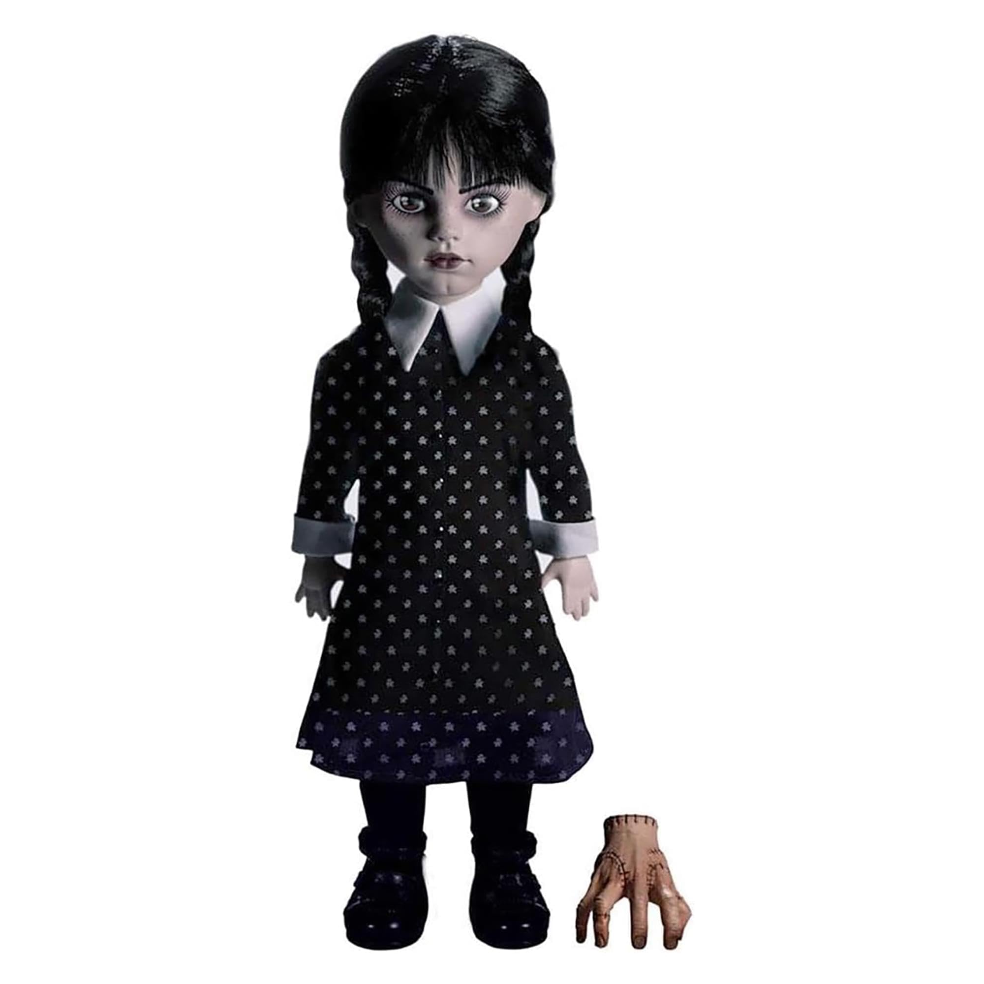 Foto 1 | Doll Mezco Ldd Presents Wednesday En Blanco Y Negro, 100% Plástico - Venta Internacional.