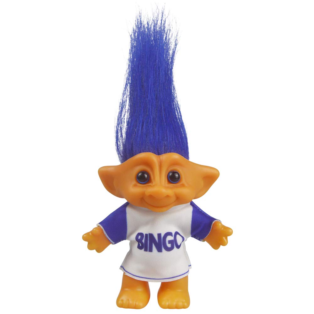 Foto 2 pulgar | Muñeca Troll Vintage Yintlilocn Lucky Chromatic 19 Cm Azul - Venta Internacional.