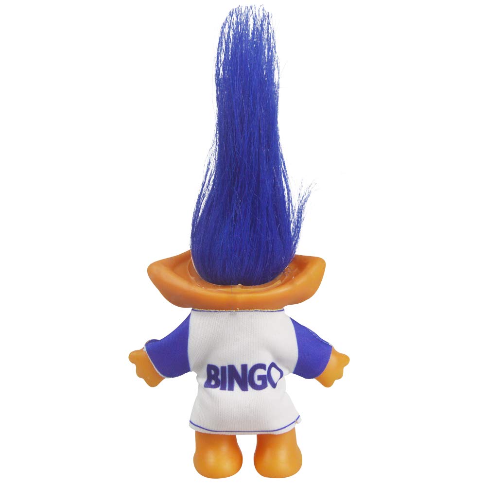 Foto 3 pulgar | Muñeca Troll Vintage Yintlilocn Lucky Chromatic 19 Cm Azul - Venta Internacional.