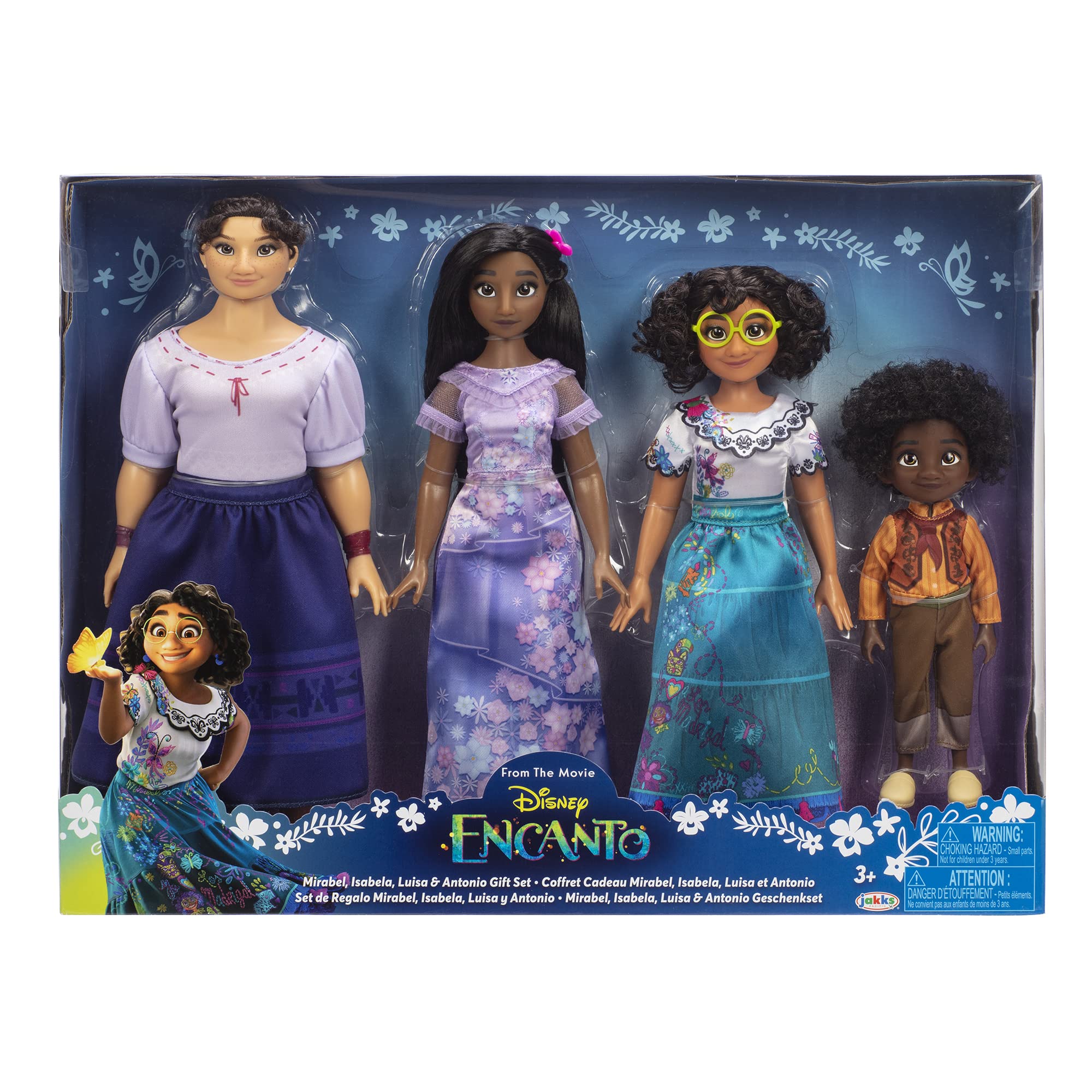 Foto 5 | Paquete Familiar De Muñecas Disney Encanto 219624 Con Atuendos Y Accesorios - Venta Internacional.