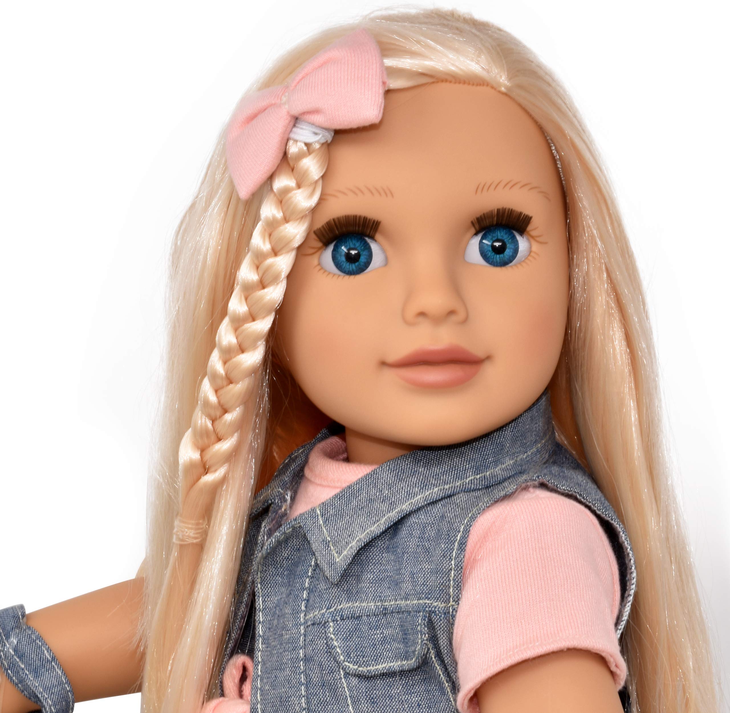 Foto 3 pulgar | Tienda De Regalos Para Muñecas De Moda De 18 Pulgadas Con Cabello Rubio Y Ojos Azules - Venta Internacional.